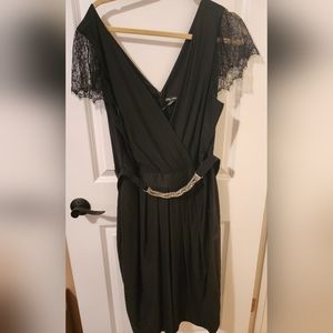 NWT City Chic Flirty Drape Midi Dress XL (22)